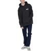 Levis Solid Logo Print Drawstring Hoodie Men hoodies Black 38479-0088