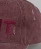 Wig Saint Damaged Pigment Ball Cap - Burgundy