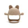Guantes de Silicona para Bebé de Grado Alimenticio Mordedor Chupetes Juguetes para la Dentición Infantil Cuidado Dental para Recién Nacidos Encías Palo Molar Artículos para Bebé