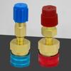 Azwamkue R1234 Adapter, R134a auf R1234 Schnellkupplung, R1234 Schnellkupplung, High-Low-Side-Umrüstsatz, R1234 Schnellkupplung