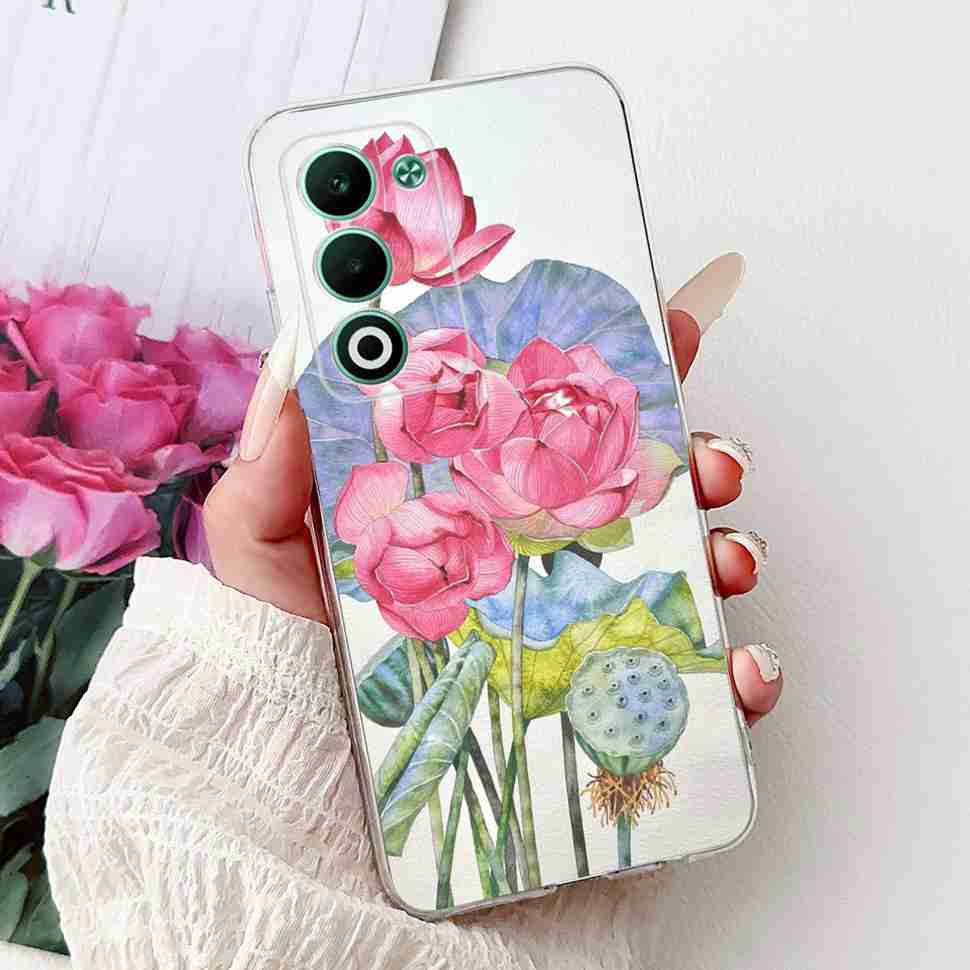 For Oppo A5 5G Global 6.67" Case Fashion Rose Butterfly Soft Silicone TPU Cover For Oppo a5 A5 2025 CPH2735 Phone Casing Coque