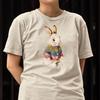 Bunny T-shirt: Crochet Sweater Rabbit, Garment-Dyed Tee