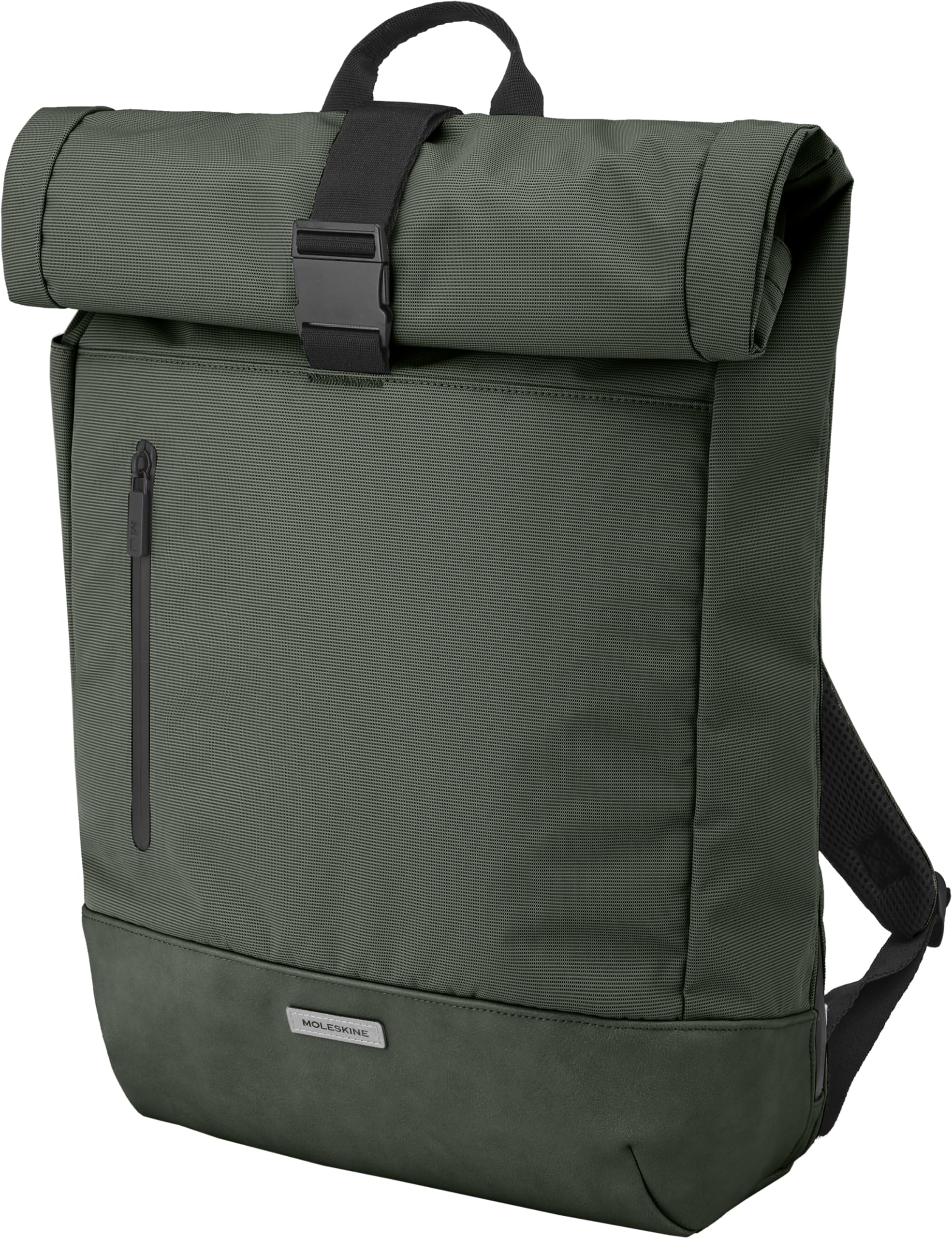 

Backpack Business Backpack 15 Inch Device Storage Metro Roll Top Backpack ET20FMTRBKK6 Moss Green One Size [Moleskine] moss зелений колір