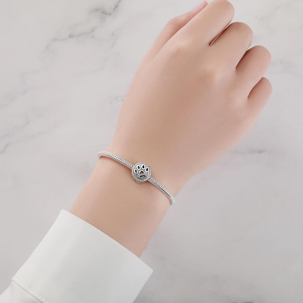 Beads Copper Charms Original Claw Prints Bones Beads Fit Bracelet Jewelry Diy Women Fine Gift Accessory