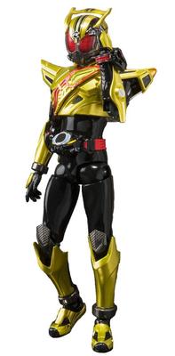TAMASHII NATIONS SHFiguarts Kamen Rider Drive Gold Drive figura móvel de aproximadamente 145 mm pintada em PVC e ABS