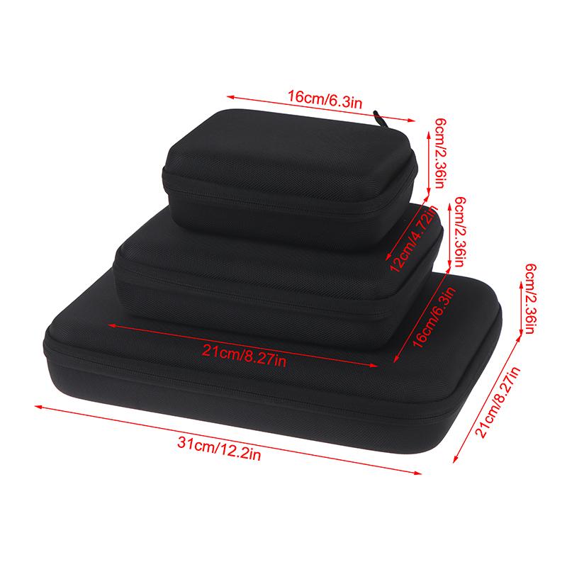 Action Camera Case Shock-Proof Waterproof Storage Box Portable Travel Bag Carrying Case For 12 11 10 9 8 7 Camera Accessories