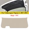 For Volkswagen VW Tiguan L PRO Allspace Car Trunk Door Anti Kick Pad Tailgate Protector Sticker Cargo Liner Interior Accessories