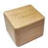 Falado Natural Solid Wood Laser Engraved "You Are My Sunshine" Music Box, Mini Photo Frame, Tune of "You Are My Sunshine" (Maple Wood)
