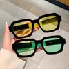 Square Sunglasses Women For Men  Vintage Sun Glasses Luxury Brand Designer Punk Hip Hop Popular Summer Candy Shades Uv400