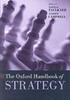 The The Oxford Handbook of Strategy : A Strategy Overview and Competitive Strategy Book