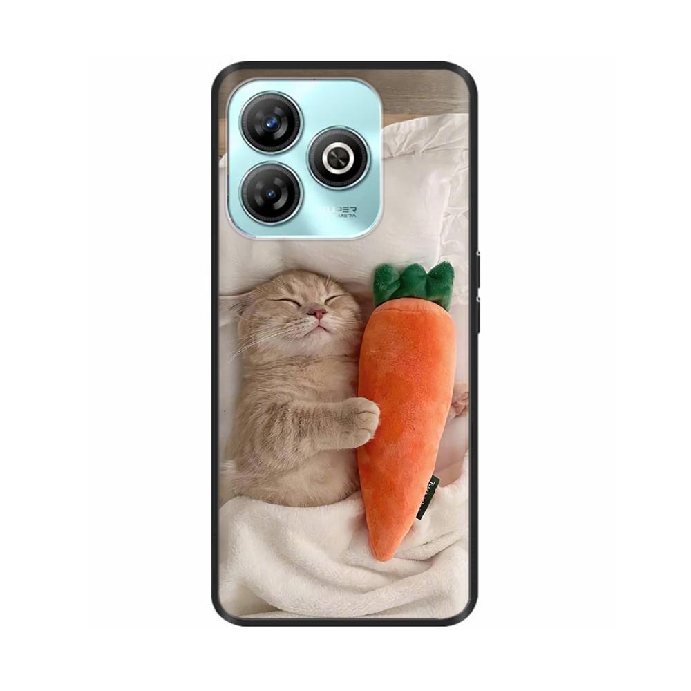 For ZTE Blade A75 4G Casing Phone Cases Cartoon Full Coverage Back Cover Soft Liquid Silicone Case For ZTE Blade A75 Cover A 75