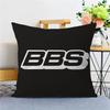 BBS Racing Car Pillow Cushion Cover Pillowcase Living Room Sofa Home Decor Customized