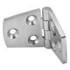 Door Hinge 6 Hole Mirror Polished 316 Stainless Steel Marine Hinges for Boat 76x38mm