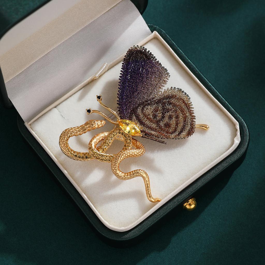Elegant And Luxurious Sweater Clip, Scarf Clip, Fixed Brooch