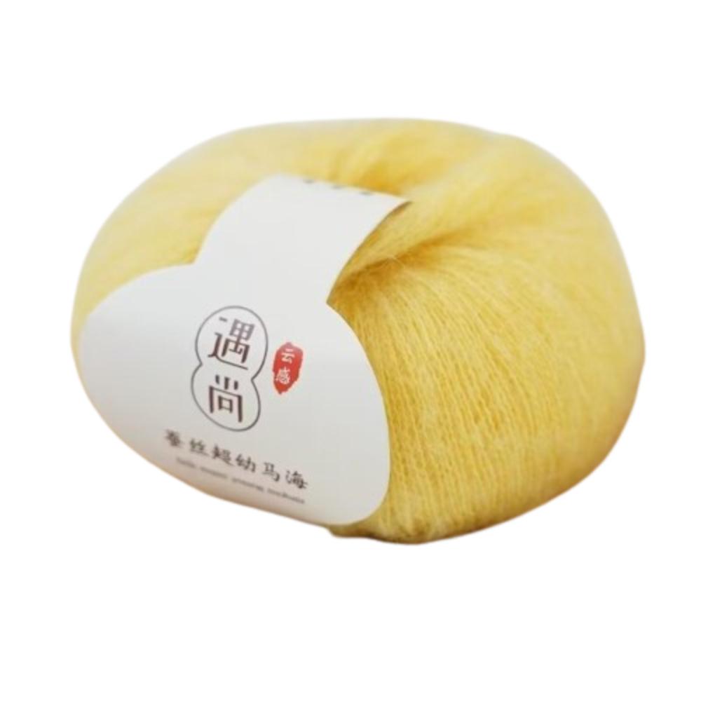 Warm Baby Wool Crochet Yarn 20g/140m Soft Thin Wool Yarn High Content Mohair Yarn  Scarf