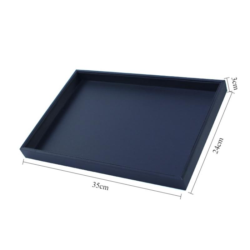 

Rings Jewelry Displays Tray Counter Necklace Showcase Pallet Large Capacity Jewellery Storage Salver Trinket Organizer Tray
