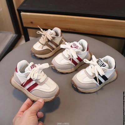Baskets Enfant pour Filles Garçons Mode Semelle Épaisse Chaussures Décontractées pour Tout-Petits