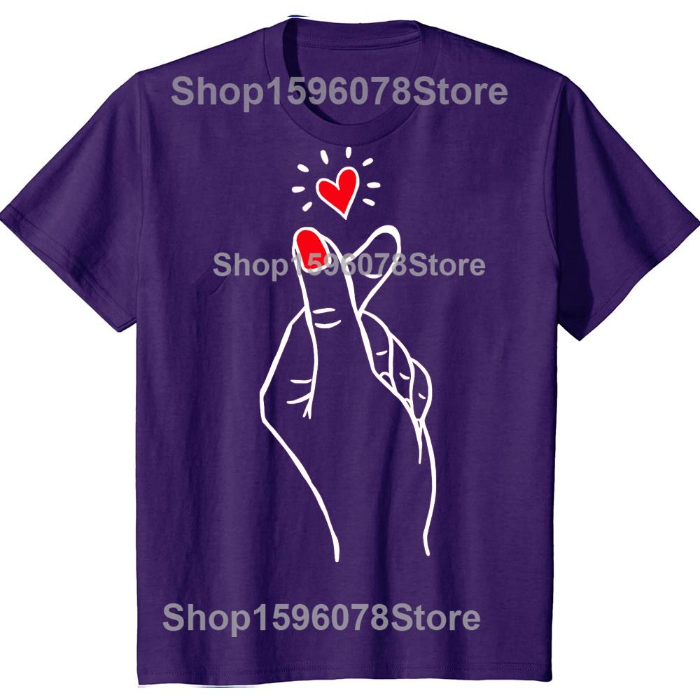 Saranghae Ich liebe dich Koreanische Kultur Kpop Musik Kdrama Liebhaber T-Shirts Herren Locker Übergröße Streetwear Hip Hop Unisex T-Shirt