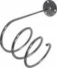 Solid Spiral Chrome Dryer Holder