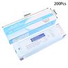 200Pcs Self-Seal Sterilization Pouches 6 Sizes Medical-Grade Autoclavable Bags Instrument Disinfection Bag Dental Supplies