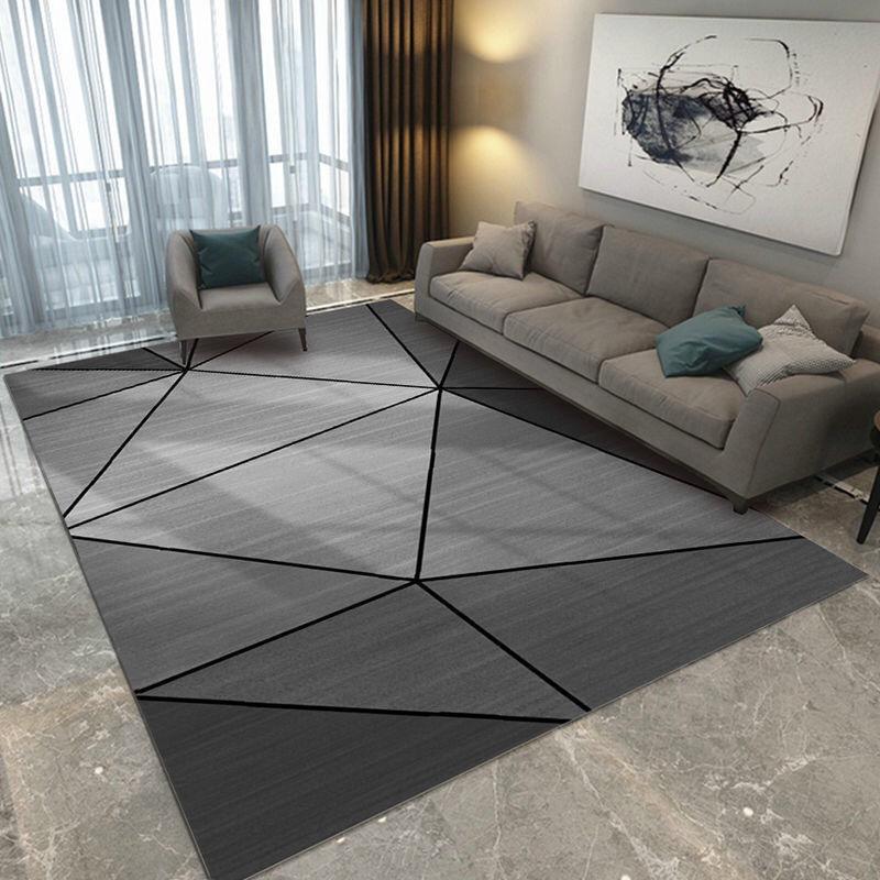 WTEMPO Living Room Carpet Nordic Bedroom Floor Mat Household Carpet Large Area