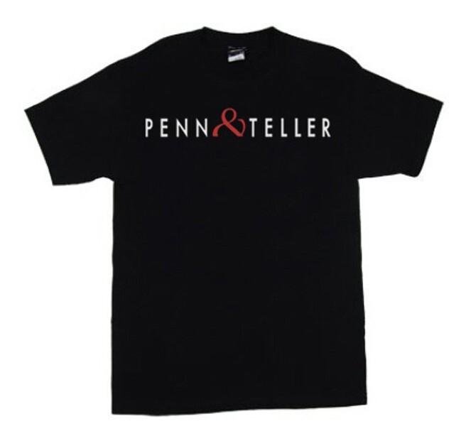 Penn & Teller magic show t-shirt Unisex T-Shirt L