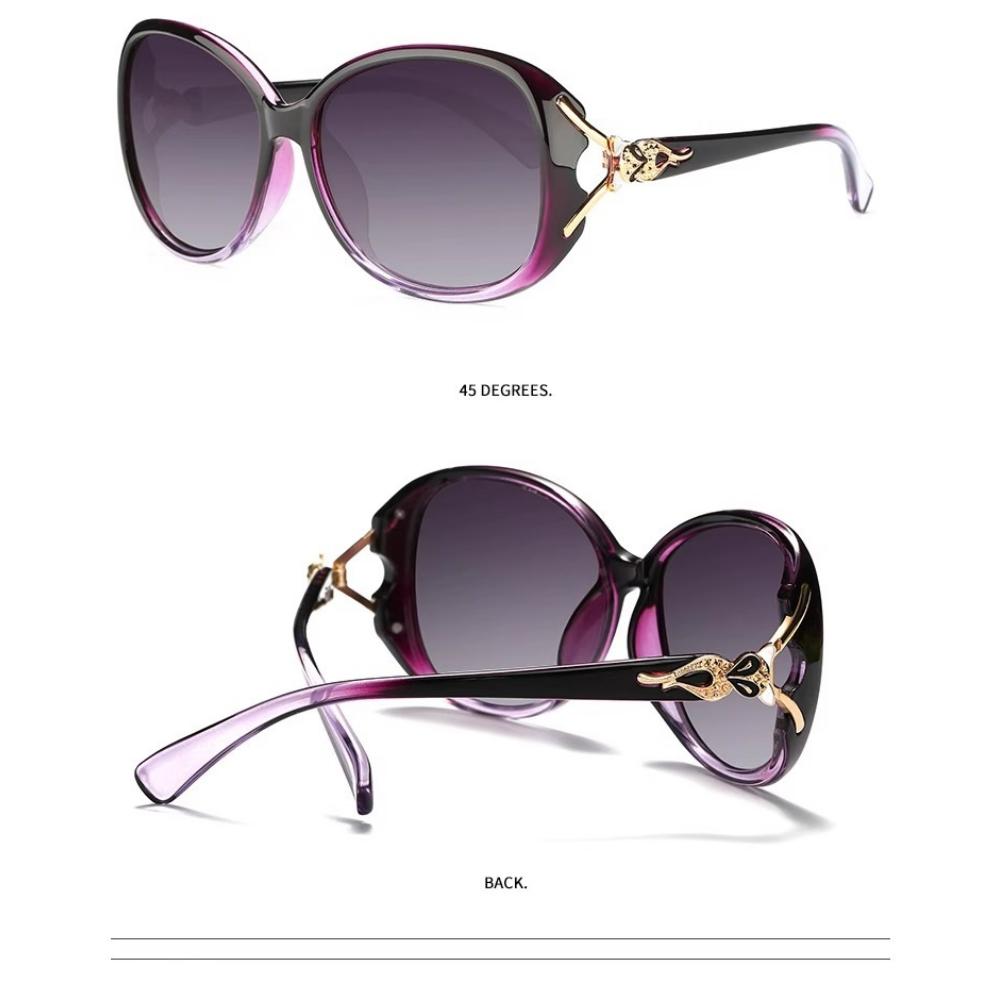 New Sunscreen Glasses Women's Sunglasses Round Face Sunglasses Sunglasses Women's UV Protection Large Frame Square Face Frame