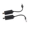 1Pair 10 100Mbps 1CH Passive IP Network Coaxial Transmitter Receiver Extender for IP NVR Camera