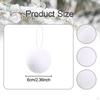 18 Pieces Christmas Balls Ornaments Tree Hanging Decorations Foam for Home Holiday