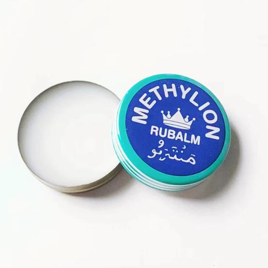 6Pcs 3/4G Herbal Menthol Cooling Balm Headaches Migraines Muscle Pain Bite Itching Fatigue Relief Calming Natural Summer Traveling Portable Cooling