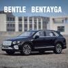 1/24 Bentley Bentayga SUV Alloy Luxy Car Model Diecast Metal Toy Vehicles Car Model Simulation Sound and Light Collection Gift