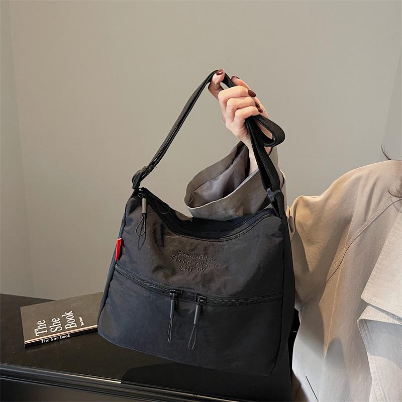 Women's Nylon Crossbody Tote: Large Capacity 2025 Fashion Shoulder Bag