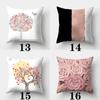 Office Living Room Home Pillowcase Pink Geometric Pillowcase Car Ornaments