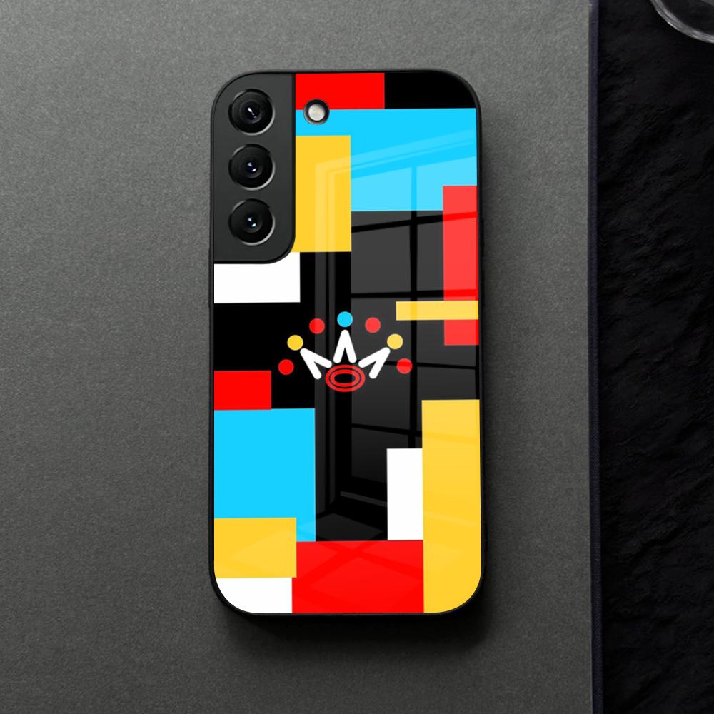 Black ScottyS Camerons Flag Phone Case Glass For Samsung Galaxy S21 S25 S22 S20 S24 S23 Ultra Fe Plus A16 A34 A54 A24 Coque