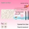 Cassava Cat Litter, Cherry Blossom White Tea, 20kg – Deodorizing, Nearly Dust-Free, Easy Clumping, Odor Control.
