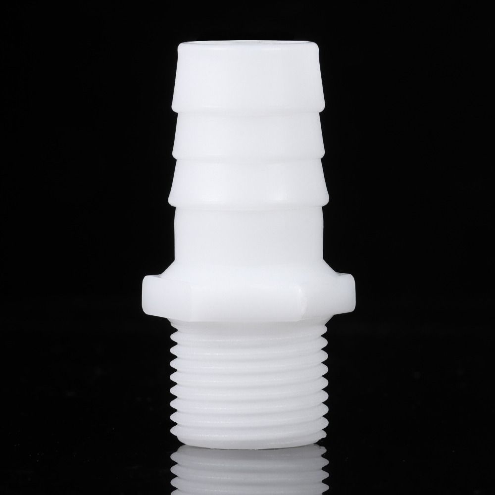 1/10Pcs Pipe Fittings Hose Connector Drip Irrigation System 1/2 Inch Thread To Barb Pipe Coupler