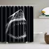 Animals Elephant Shark Killer Whale Octopus Deer Horse Lion Shower Curtains Bathroom Waterproof Polyester Curtain Bath
