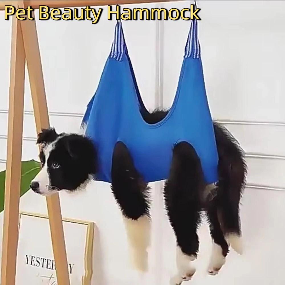 Anti Bite Cat Grooming Hammock Anti-Scratch Pet Hammock Restraint Bag  Pet Beauty Treatment