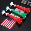 4Pcs/pack Festive Cheering Horns Soccer Event Flag Exciting Addition Toy for Sports Or Birthday Party Sports Game