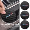 Car Coaster Water Cup Bottle Holder Anti-slip Mat Accessories For BMW M E87 E30 E46 E28 E39 F18 F35 G03 F10 E93 F20