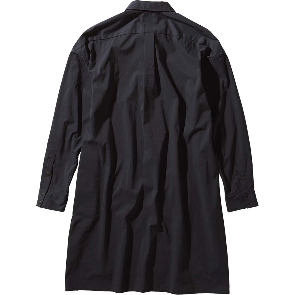 NORTH Cămașă cu mânecă lungă Malapai Hill Twill Japonia mărime S până la japoneză [THE FACE], Cămașă, Femei, Bej, (echivalentul S)