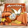 Avatar The Last Airbender Blanket Flannel Blanket Soft Cozy Plush Throw for Sofa Bed Lightweight Home Decoration Outdoor Camping