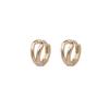 Simple Hollow Exquisite Compact Earrings Cold Wind Temperament 100% Match Affordable Dainty Women's Versatile Daily Wear Earrings