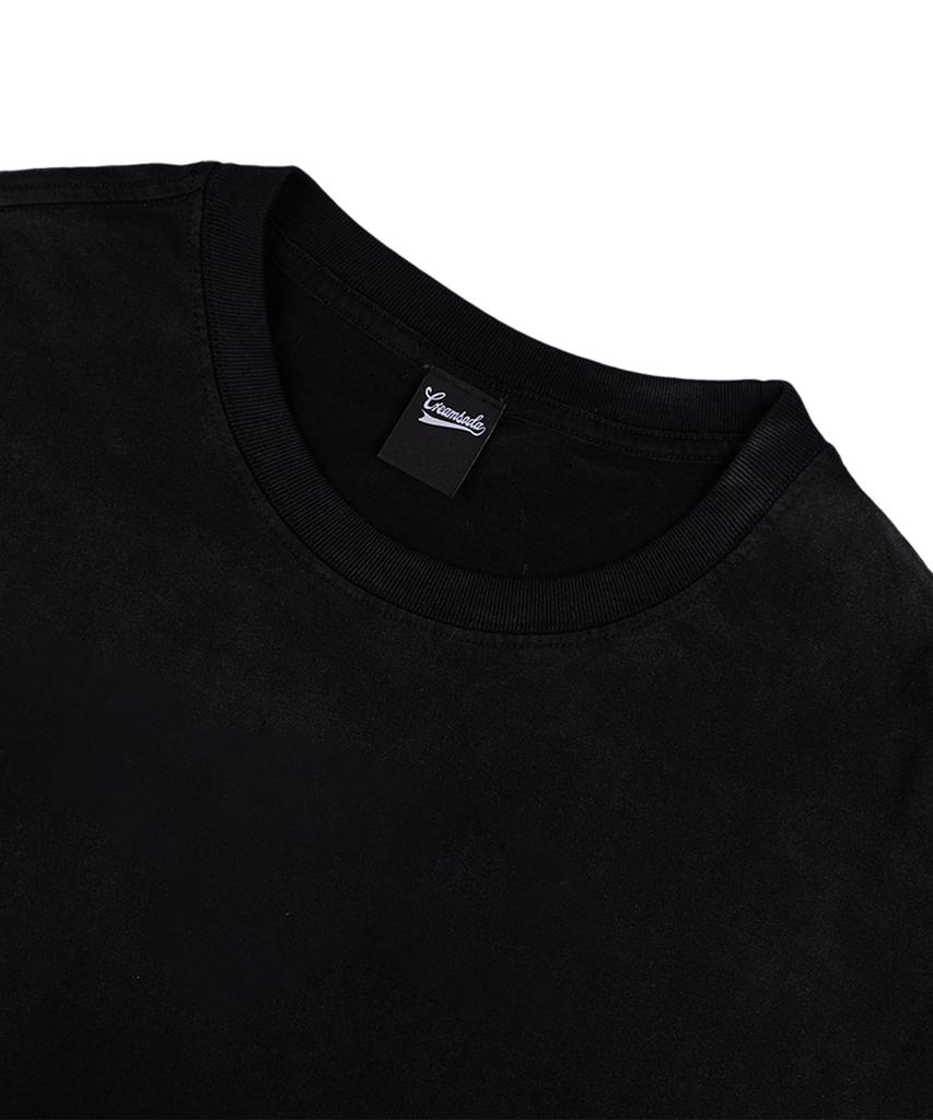 CREAM SODA LAB Crsdel Pigment Short Sleeve T-Shirt Black
