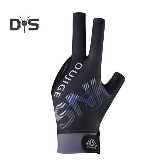 Billiard Pool Gloves 3 Finger Design Left Hand Snooker Cue Sport Glove Breathable Elastic Billiard Gloves for Men Women