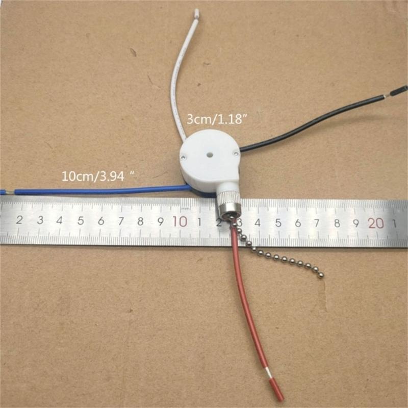 3 Speeded 4 Wire Pull Chain Fan Control Switches Pre Installed Wiring Accessory With Multiple Ceiling Fan Models