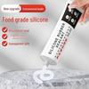 Food Grade Waterproof Silicone Glue: Quick-Drying, Flexible, Transparent, High-Temperature Resistant, Multipurpose Adhesive