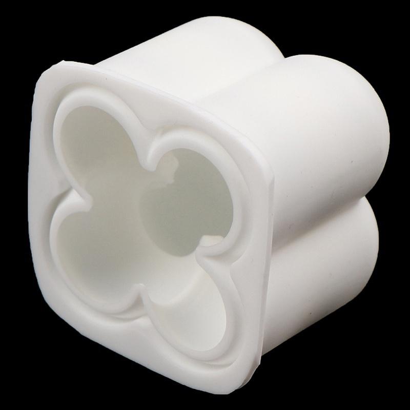 1 pezzo di candela in gesso per aromaterapia, stampo in silicone 3d, candele fai da te, stampi per sapone a cubo di soia