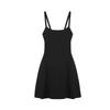 French Temperament Small Black Suspender Dress Women's Summer Waist Thin Small Black Dress Sleeveless Short Skirt Skirt