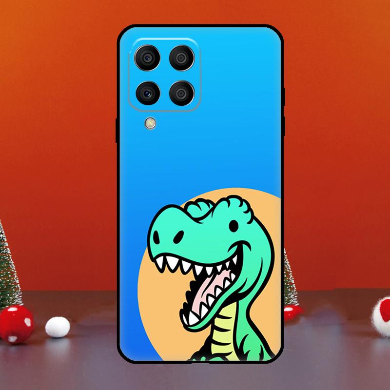 

Cute Dinosaur Tea-Rex For Samsung Galaxy M14 M34 M54 M11 M21 M31 M13 M33 M35 M53 M55 M15 M12 M32 M52 M06 M16 Case Samsung M52 5G